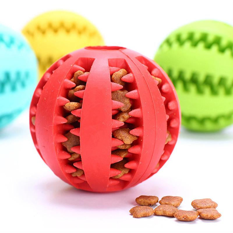 Ball Toy Dog Treat - Interactive Dog Toy for Tooth Cleaning Puzzle Toy